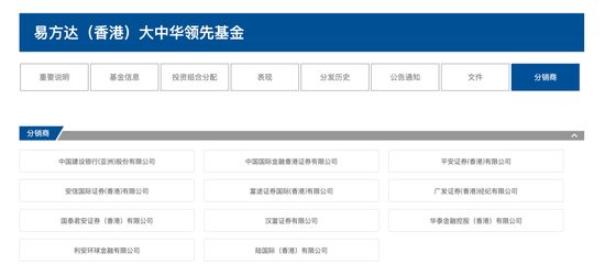 易方达香港被举报后，招商永隆银行暂停产品申购